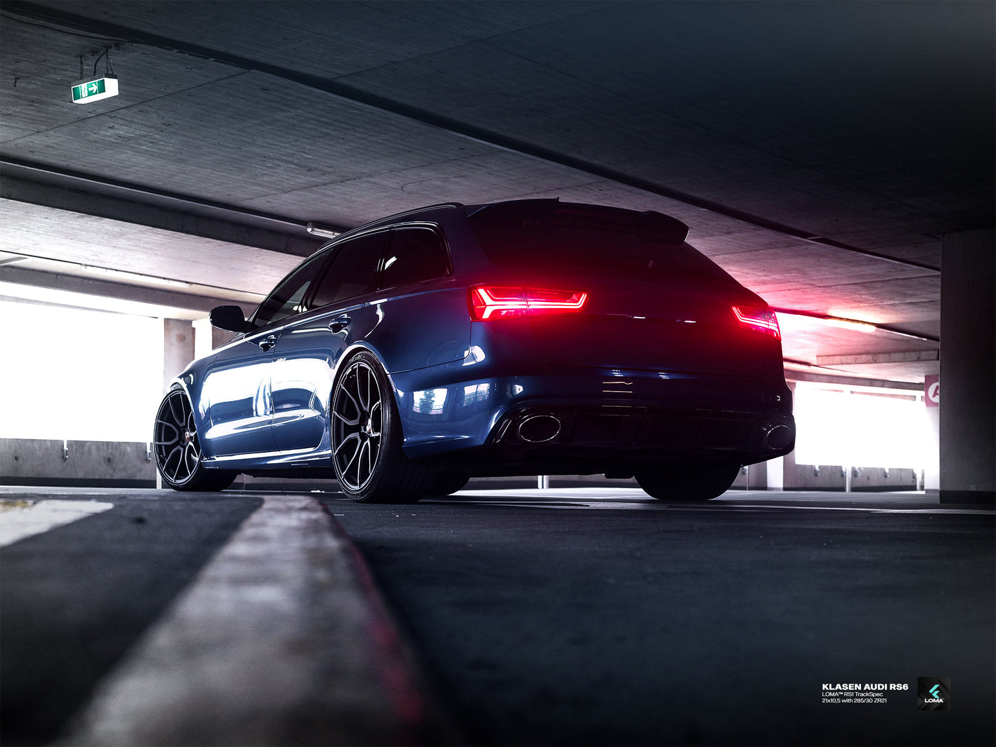 Audi RS6 Performance Rims 21" (4G) | LOMA Forged RS1 TrackPulse Wheels.