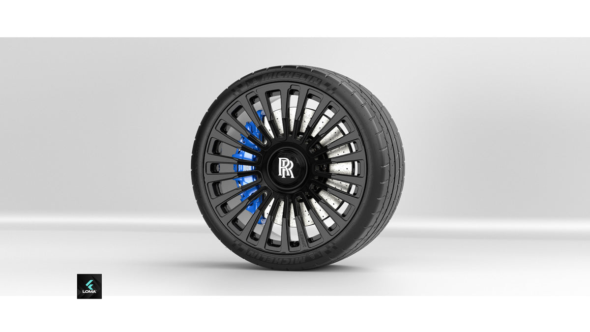 RF-66 Forged Wheels by LOMA: 19″-24″ Sizes in 1/2/3-Piece Options.