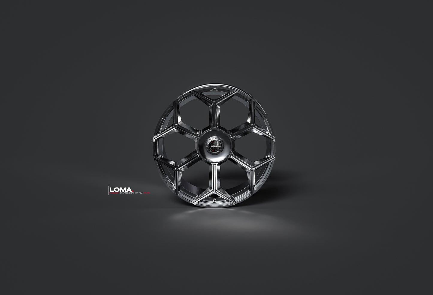 LF-62R Forged Wheels by LOMA: 19″-24″ Sizes in 1/2/3-Piece Options.