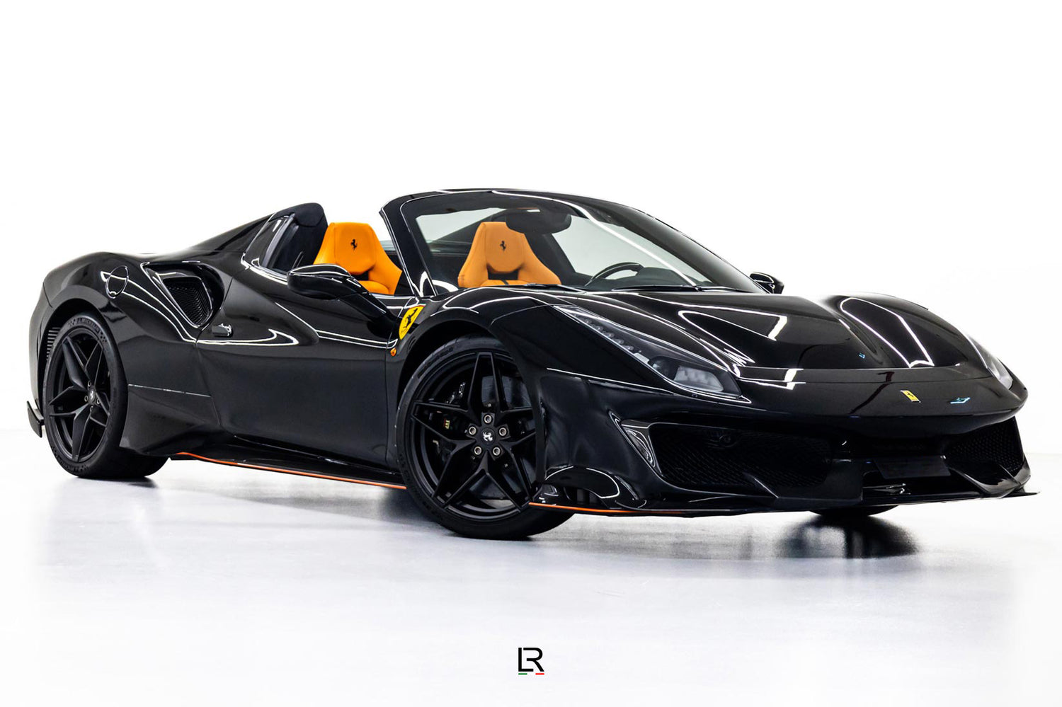 LOMA-Refined-Ferrari-488-Pista-Spider-front-side-view.