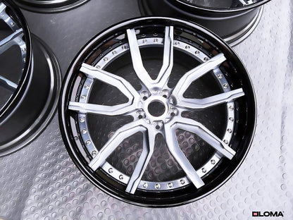 LF-5.1 Forged Wheels by LOMA: 19″-24″ Sizes in 1/2/3-Piece Options.