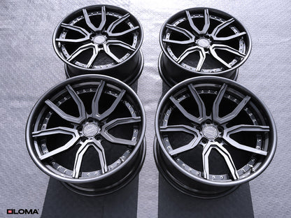 LF-5.1 Forged Wheels by LOMA: 19″-24″ Sizes in 1/2/3-Piece Options.