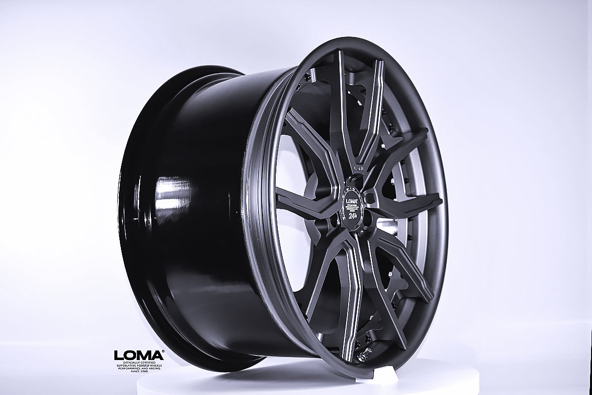 LF-5.1 Forged Wheels by LOMA: 19″-24″ Sizes in 1/2/3-Piece Options.